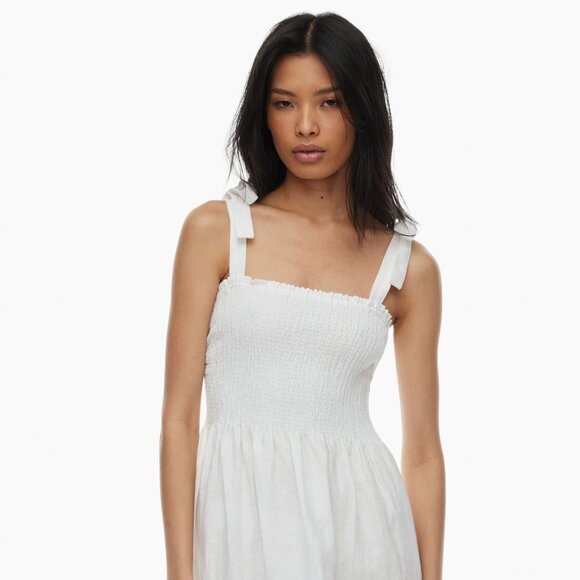 Aritizia Golden Hour Linen Dress - Picture 1 of 6
